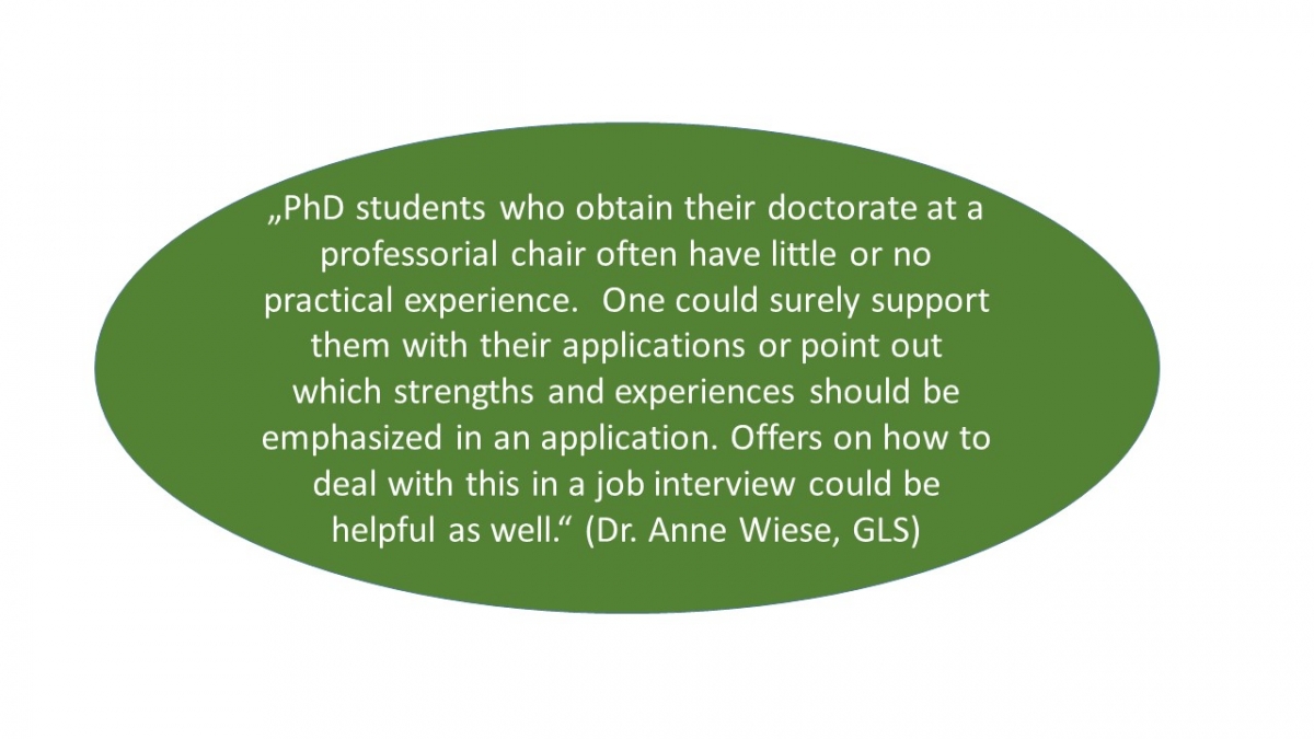 Support of the PhD process 3